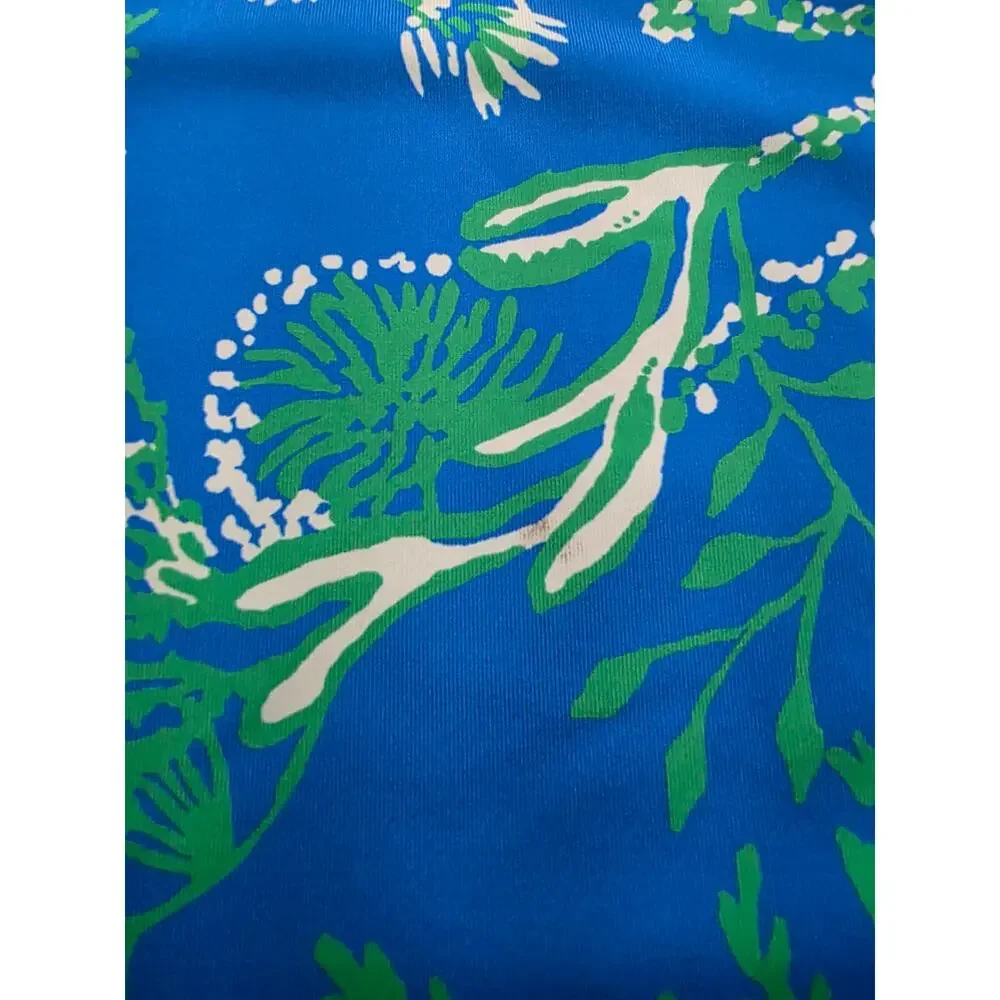 Lilly Pulitzer Talli V Neck Cover Up Briny Blue A Bit Salty Size XL - Picture 6 of 6